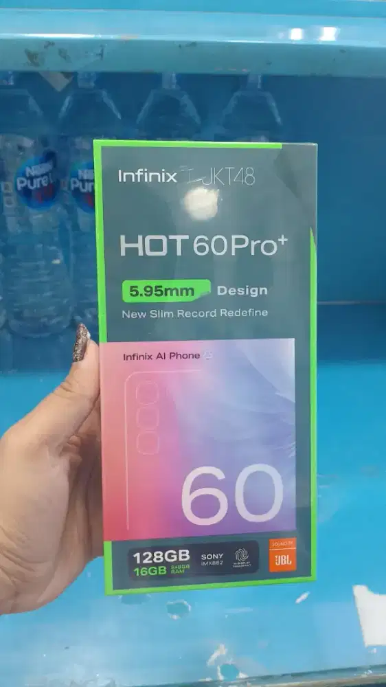 Infinix hot 60 pro plus 8/256GB Garansi resmi infinix bisa cicilan/COD