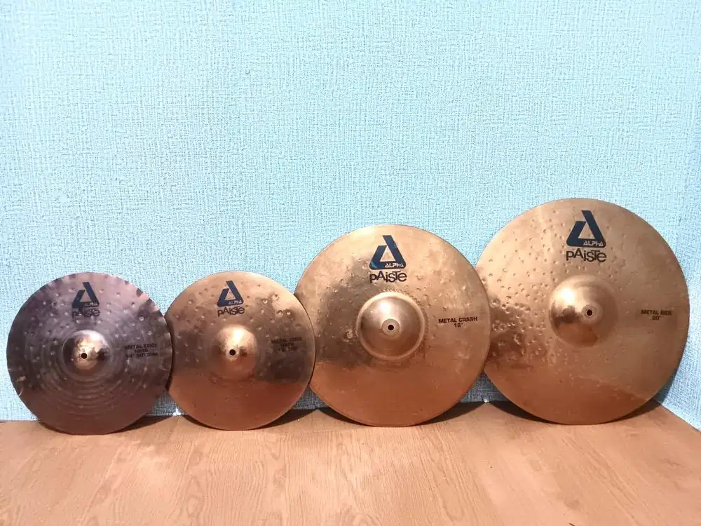 Cymbal set paiste alpha 14 18 20