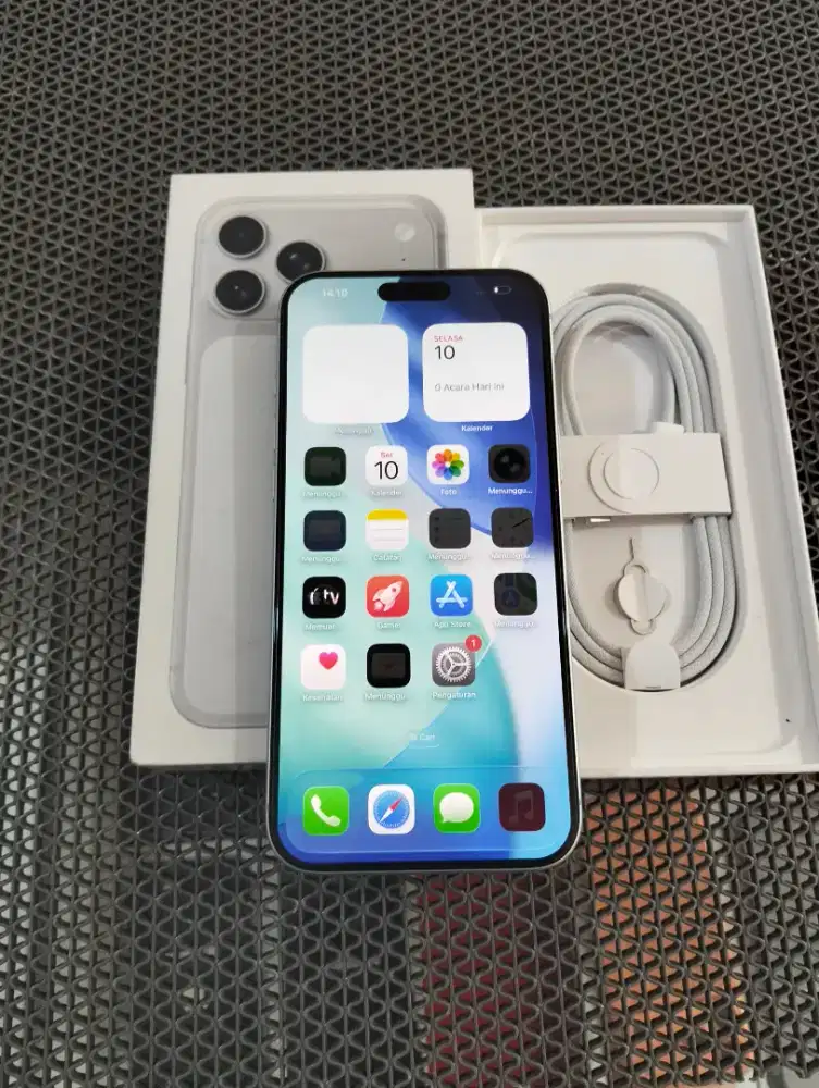 Iphone 17 pro max 256gb cek unit