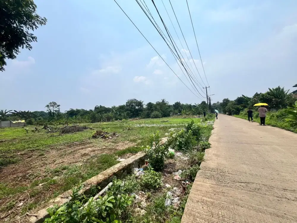 Dijual Tanah Hunian Cisauk, Dekat Gerbang Tol Legok, Harga Murah