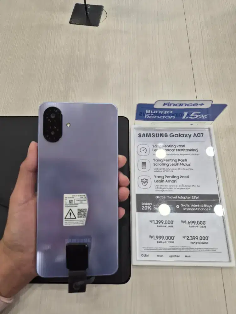 New samsung galaxy A07