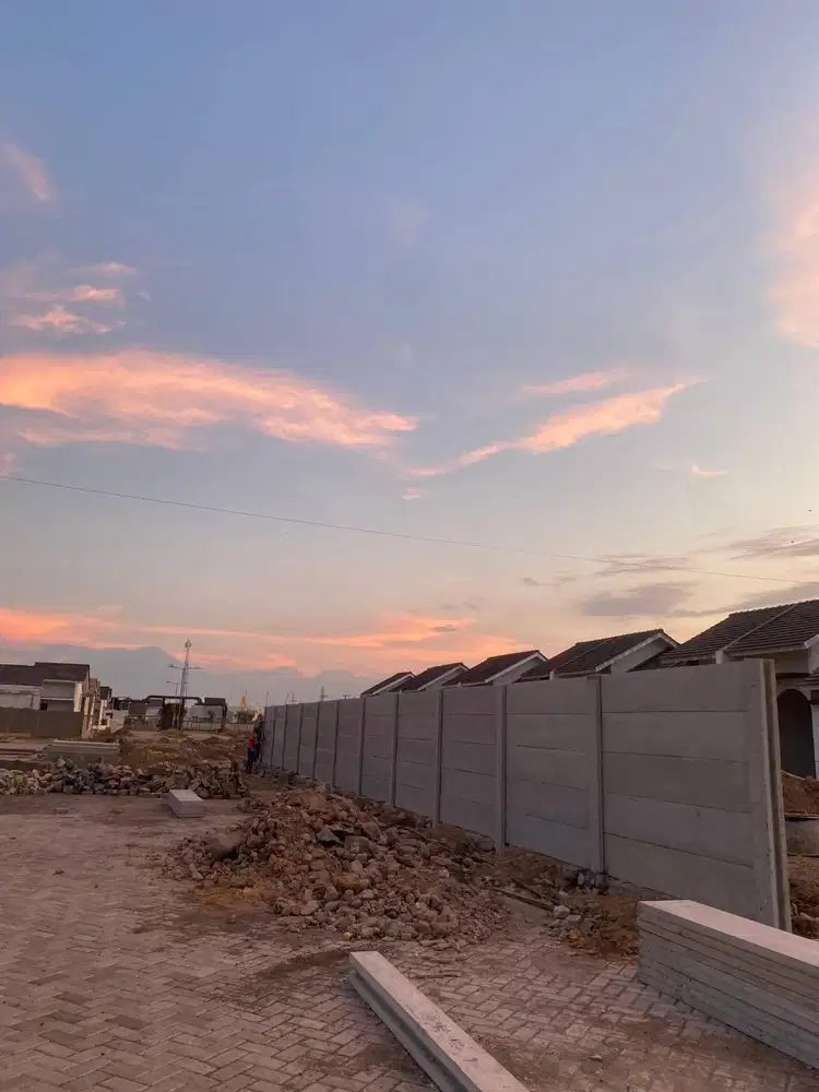 Pagar beton solusi keamanan aset anda