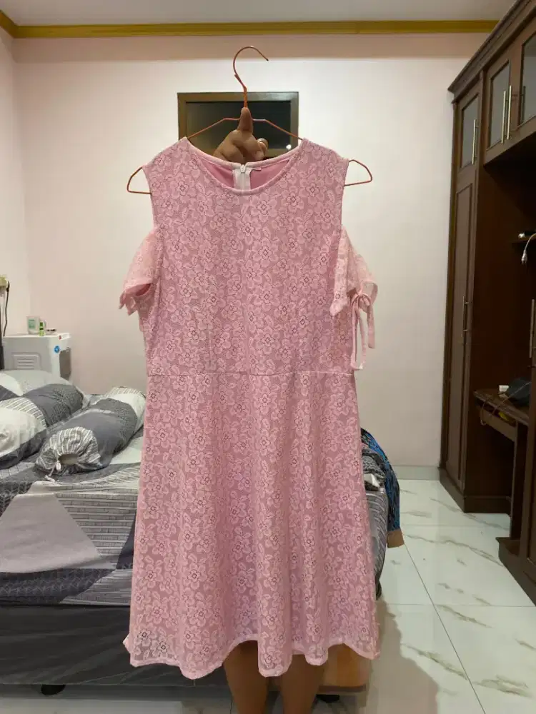 Long drees gaun dres blouse