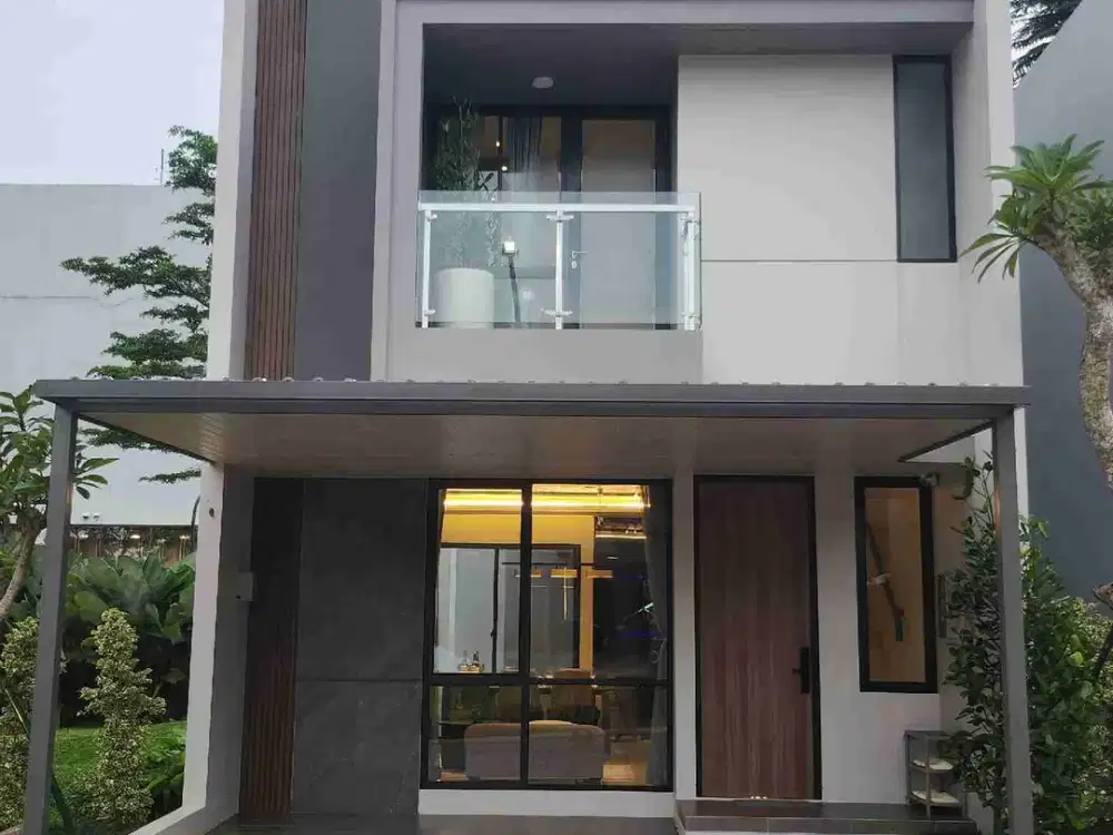 Rumah Kotawisata Cibubur Ecovia Tanpa DP, Free PPN, Free BPHTB, Free Biaya KPR, Ready Tahun ini