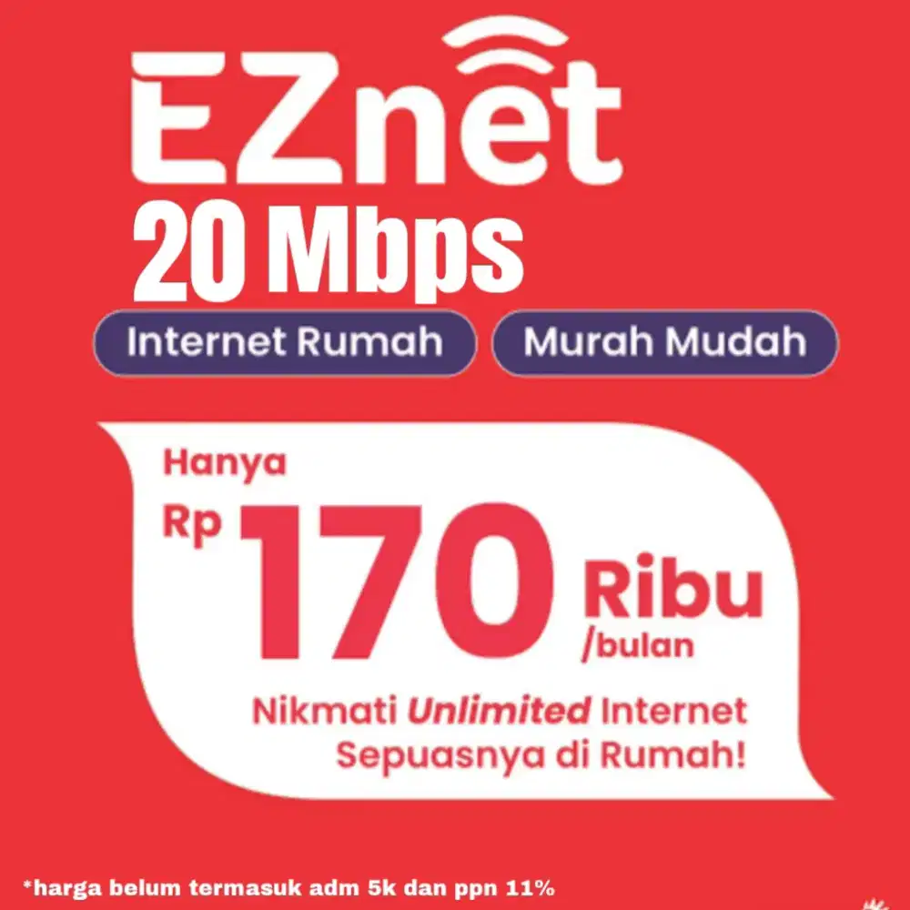 Pasang baru indihome 20mbps