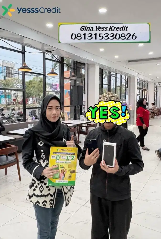 Kredit hp iphone 13 bunga 0% yess kredit