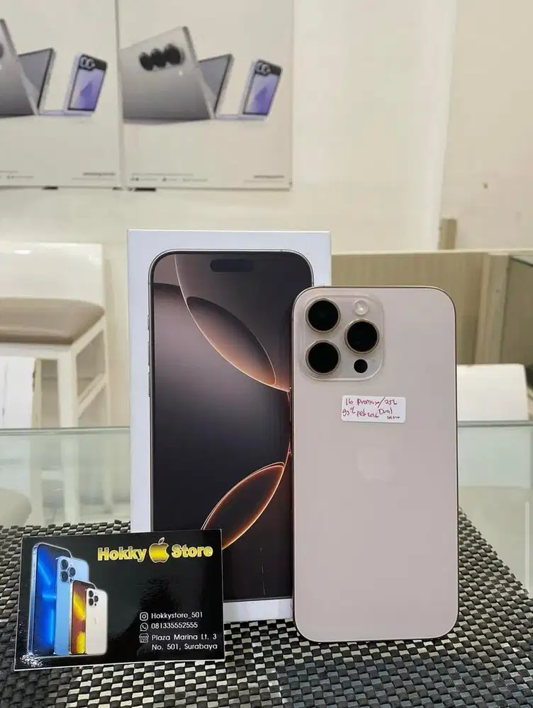 Iphone 16promax/256gb garansi inter bea cukai dual sim