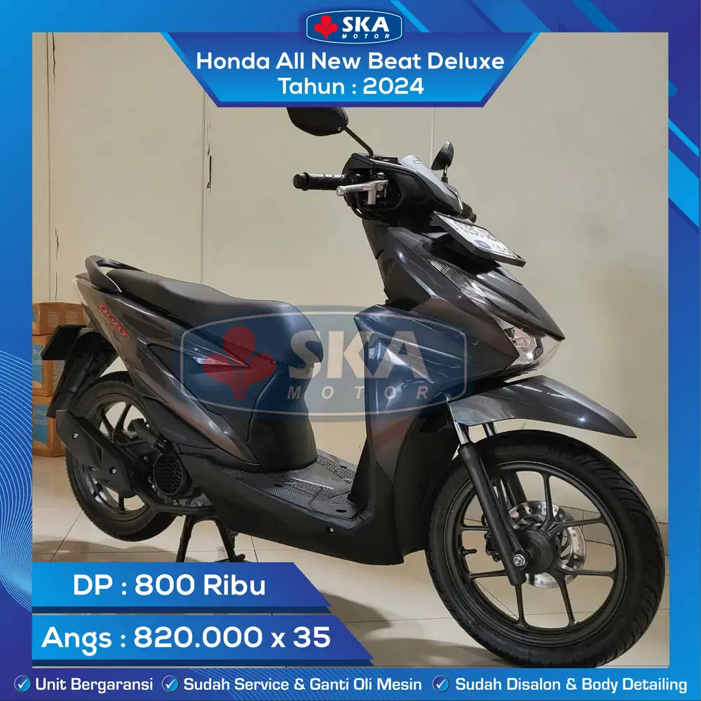 Honda All New Beat Deluxe Tahun 2024
