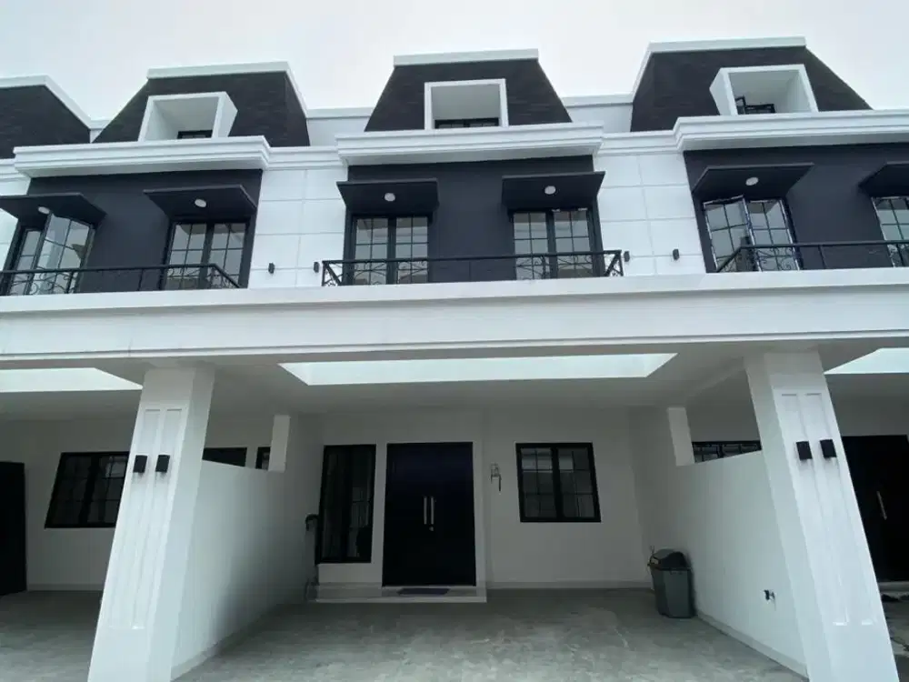 Rumah Murah Mewah Dijual Brand New Townhouse Di Pancoran Barat Dekat MRT