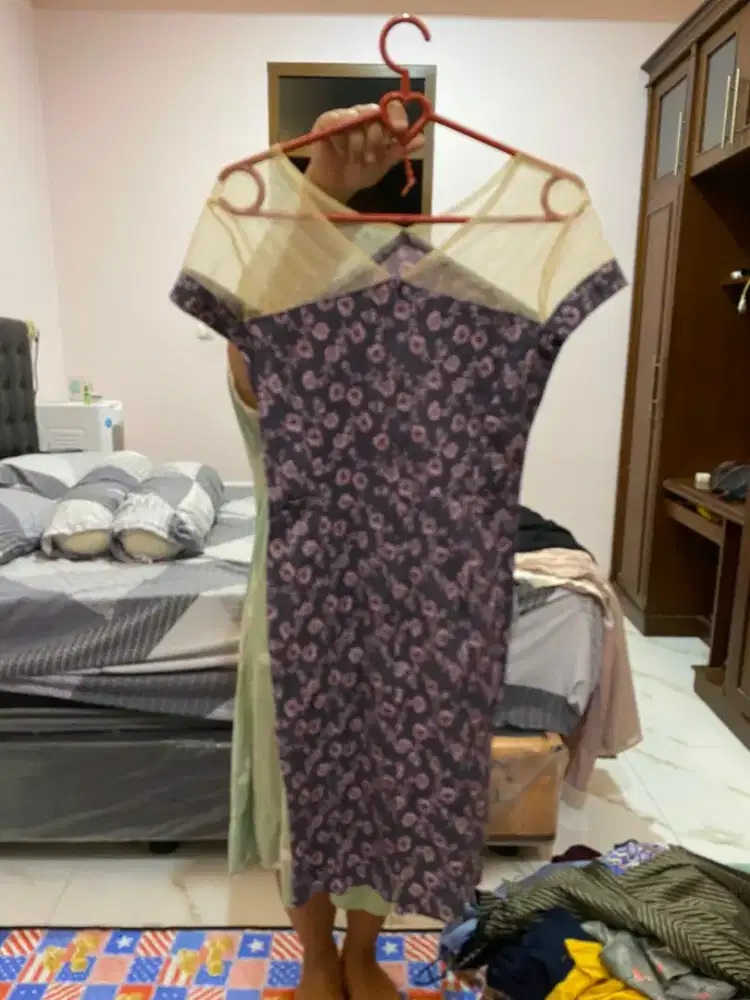 Drees long dres batik