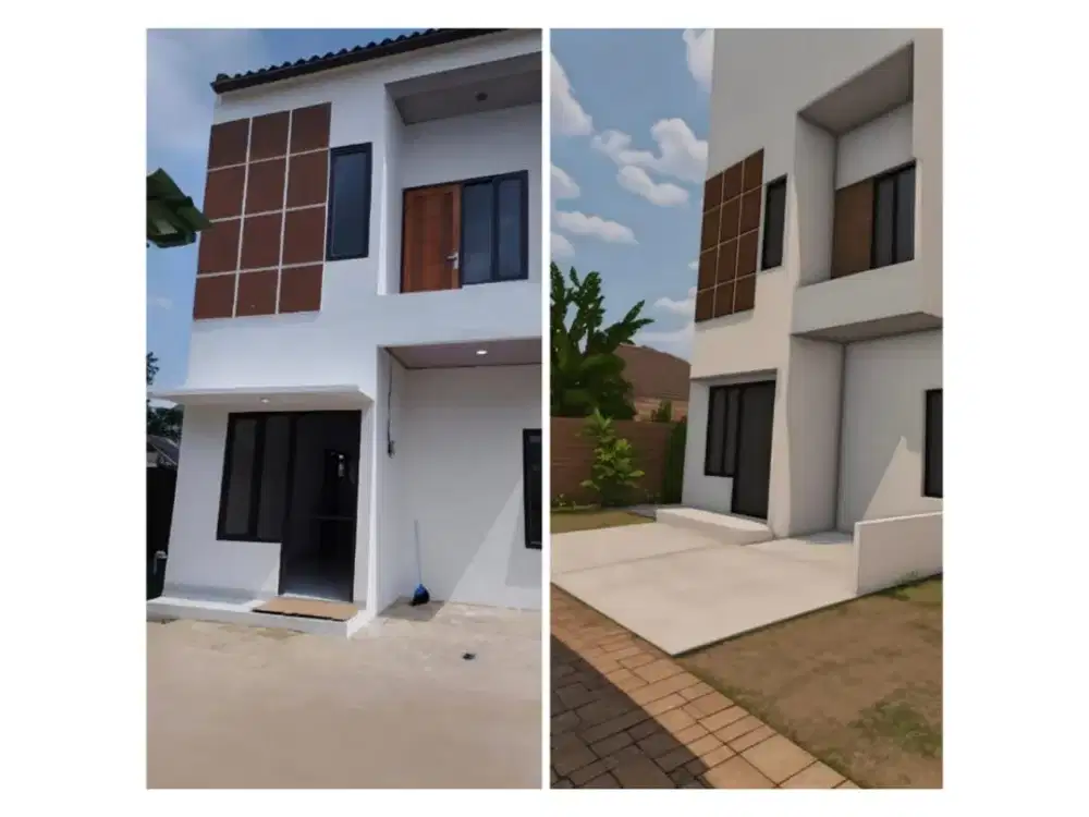 Hunian Baru Nyaman 400 JT an - 2 Lantai di Pekapuran Sukamaju Baru Depok