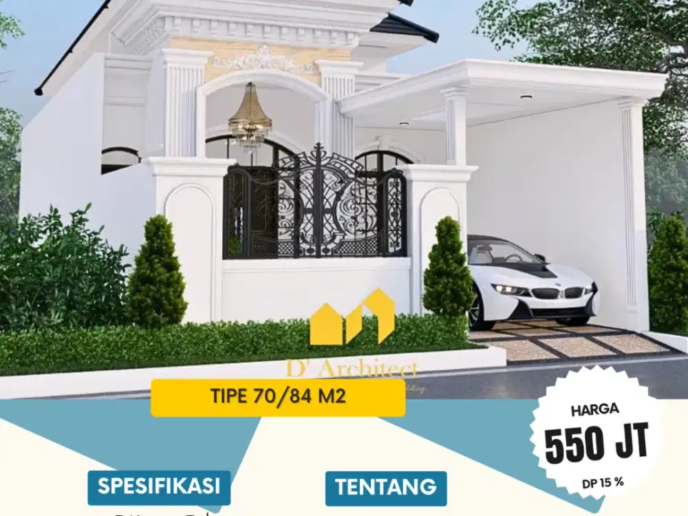 PROMO DISKON 100 JUTA RUMAH ONE GATE SYSTEM DEKAT INDOGROSIR DAN KAMPUS UNILA
