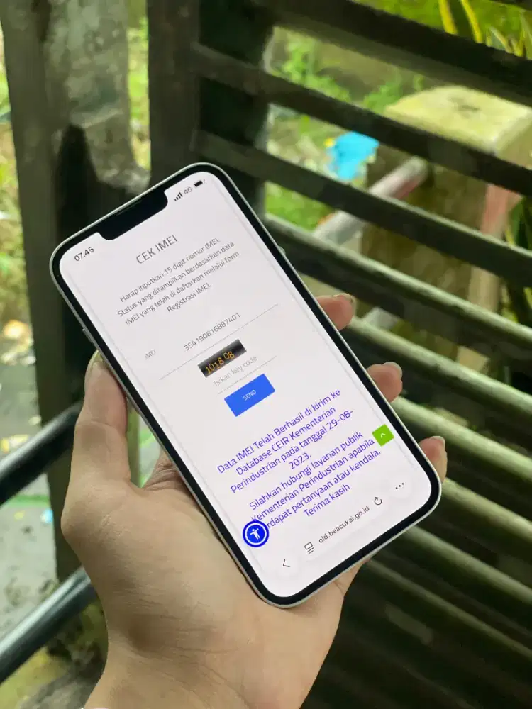 iPhone 13 256 gb resmi beacukai