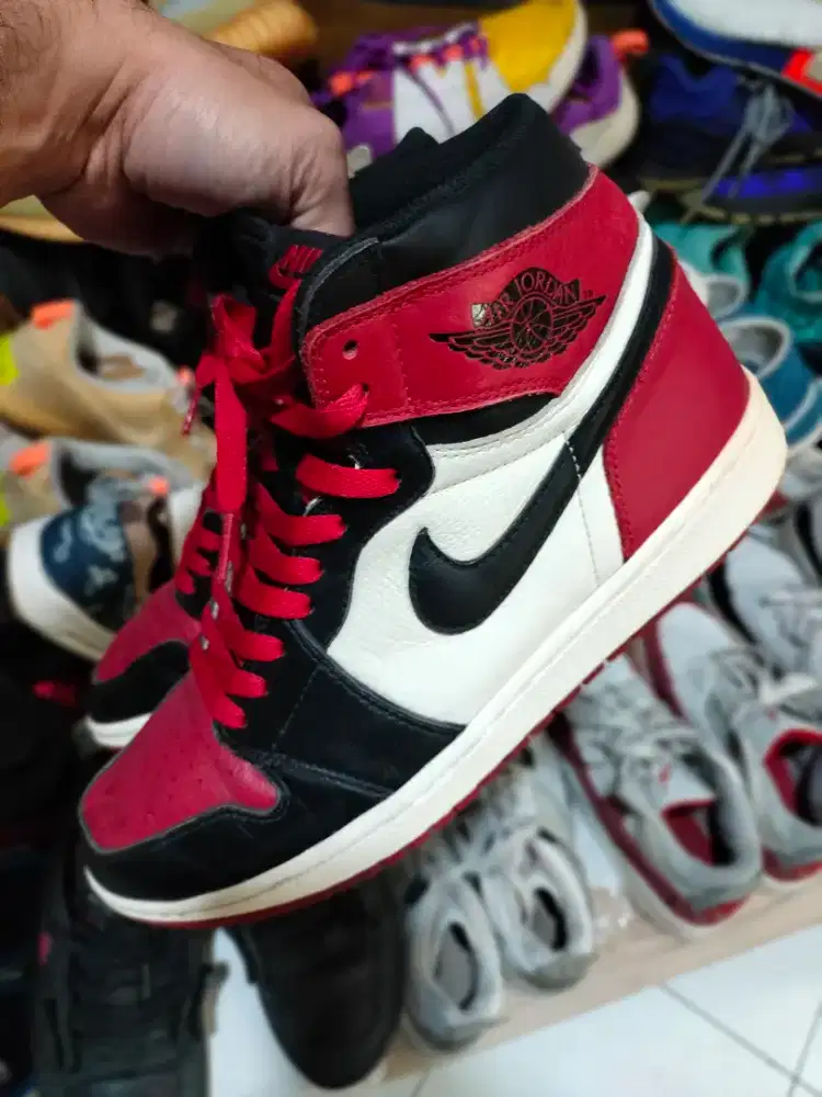 Air Jordan 1 High Bredtoe, size 44
