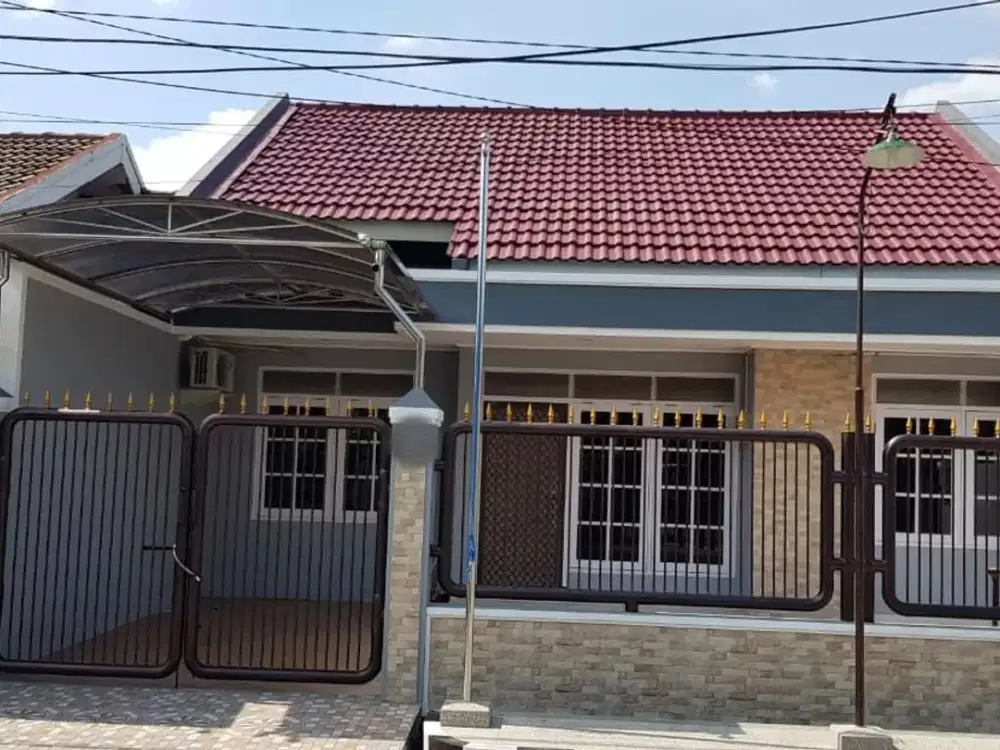 Disewakan Rumah 1, 5Lt Semi Furnish, Baru Renov, Rapi bersih Siap Huni Wisma Mukti Klampis Semolo Barat SBY Timur