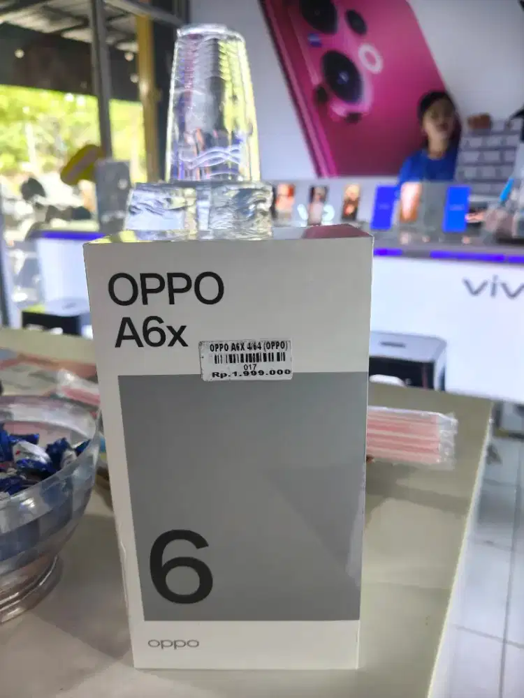 Ready Oppo A6x 4/64 garansi resmi 1tahun Atlantis dahsyat
