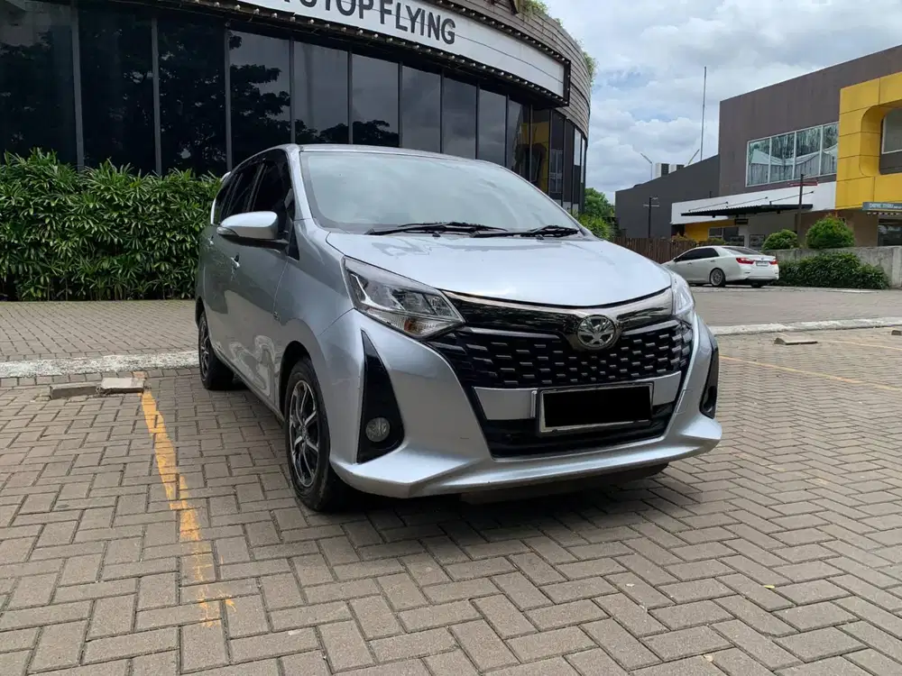 LOW KM!! TOYOTA NEW CALYA 1.2 G AT MATIC 2023 SILVER KM 47RB