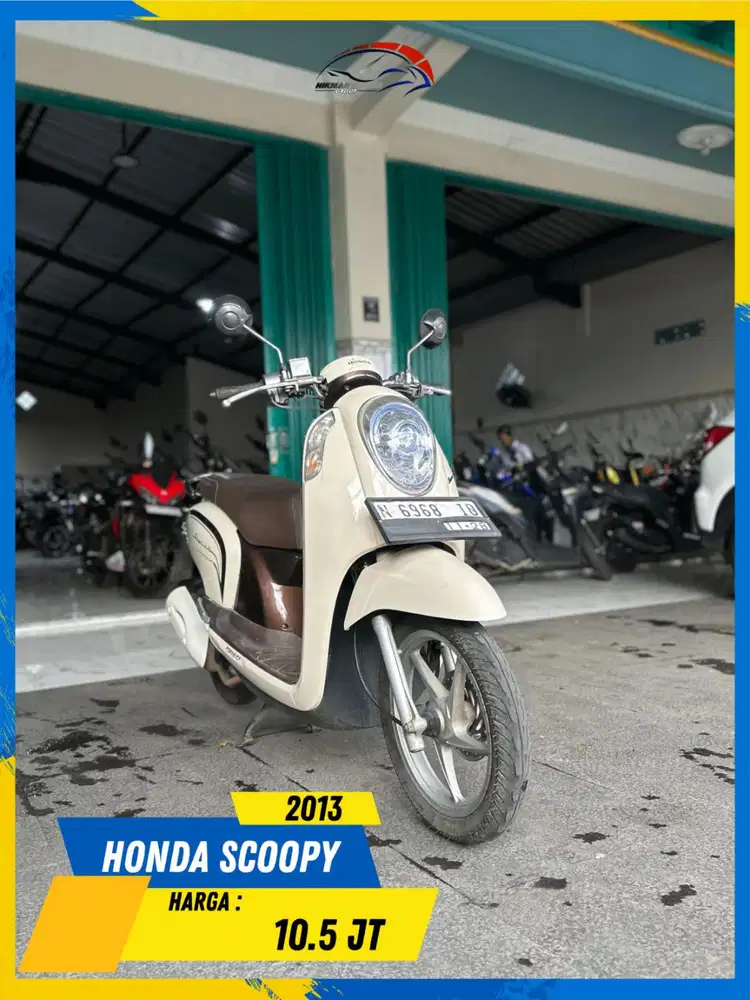 HONDA SCOOPY 2013 MURAH BERKUALITAS HIKMAH MOTOR KEPUH MALANG