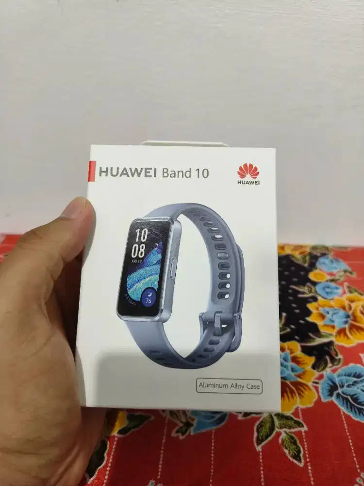 Huawei Band 10 Alumunium Blue New Segel