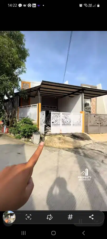 Over kredit Rumah 96m2 Griya Asri 2, Tambun Selatan