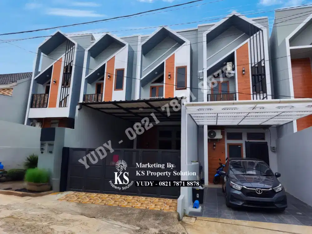 DIJUAL Townhouse Baru di Golden Tropical Villas KM 7, Jalan Kolonel H. Barlian, Kota Palembang