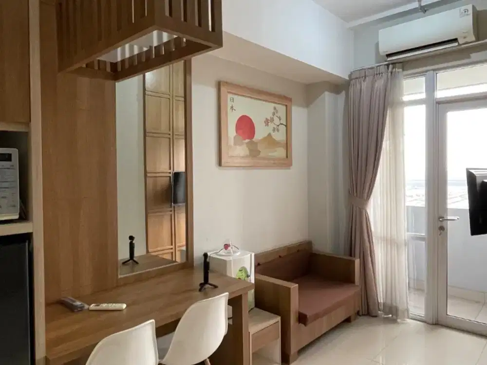 Jual Sangat Bu Apartemen Vasanta Innopark Mm2100 Cibitung, Lantai 11 View Bagus Full Furnised