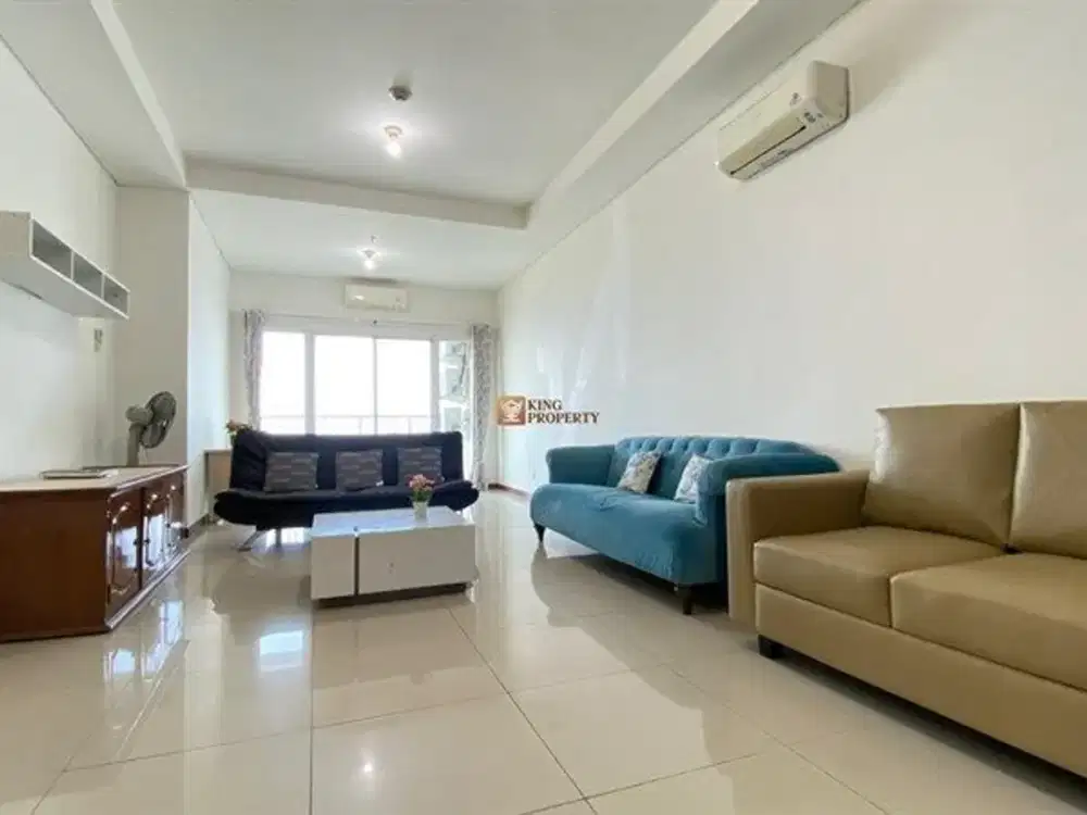 Pemandangan Laut Langsung Sewa Penthouse 3BR Furnished Bagus di Condominium Green Bay Pluit Akses Ke PIK, Regatta & Tol Fasilitas Kolam Renang, Gym