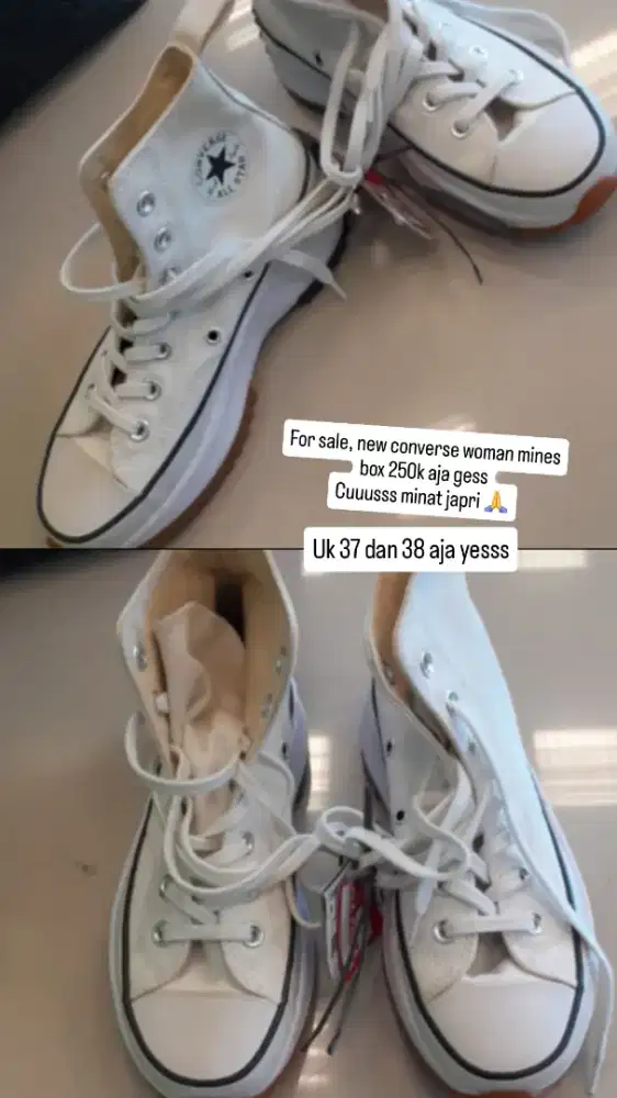 Sepatu Converse (BNWB)