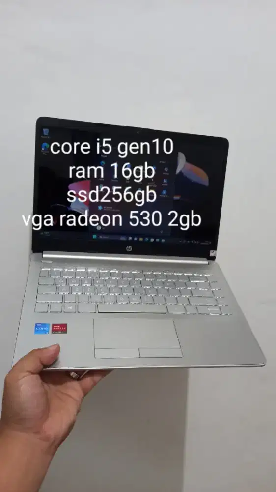 Laptop hp14s core i5 ram16gb