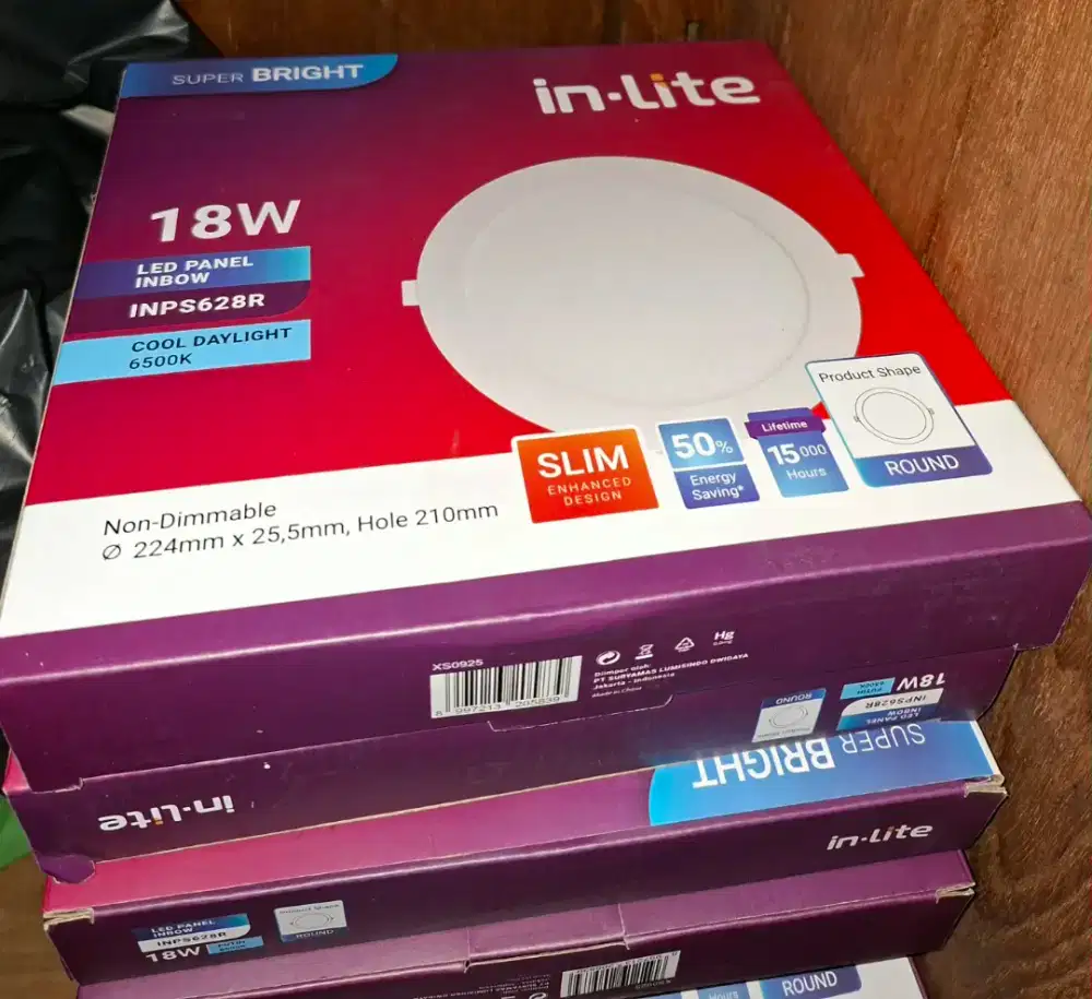 Lampu in lite kondisi masih baru