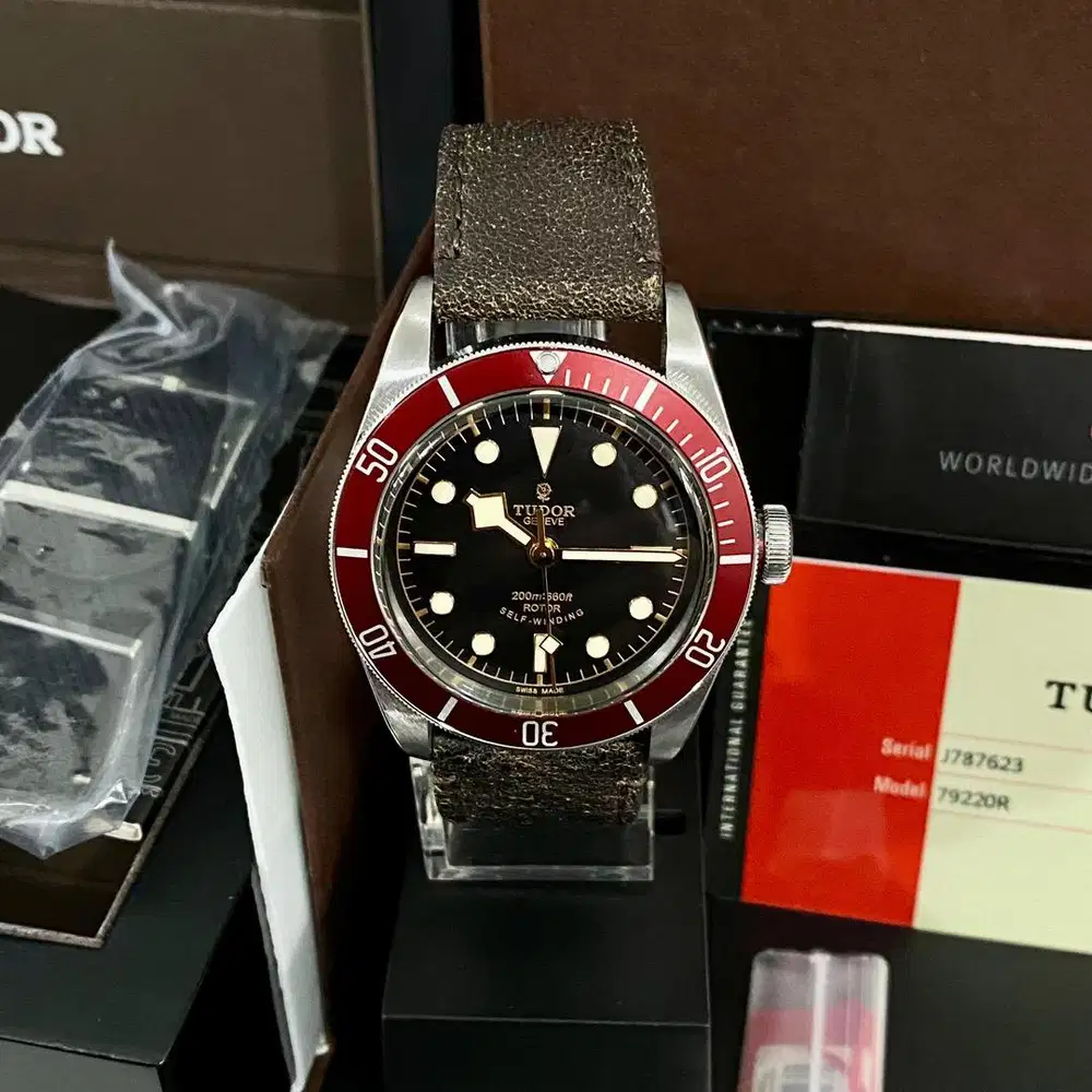 Tudor Black Bay Heritage 79220R Smiley Dial with Rose emblem (2017)