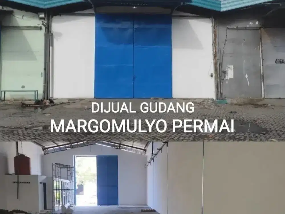 Termurah Gudang Margomulyo Permai Blok E Jalan Utama Main Road Paling Murah Surabaya