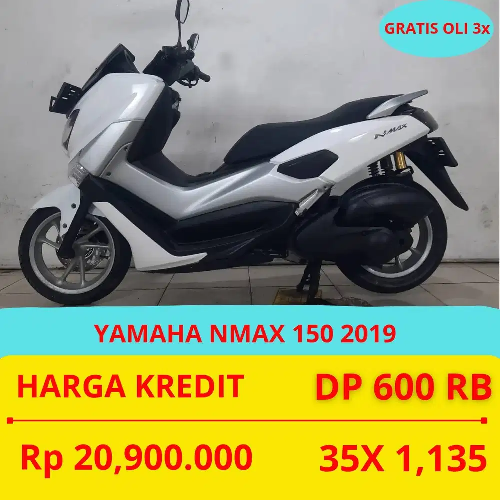 YAMAHA NMAX 150 2019 DP MURAH 600 RIBU GUYSS