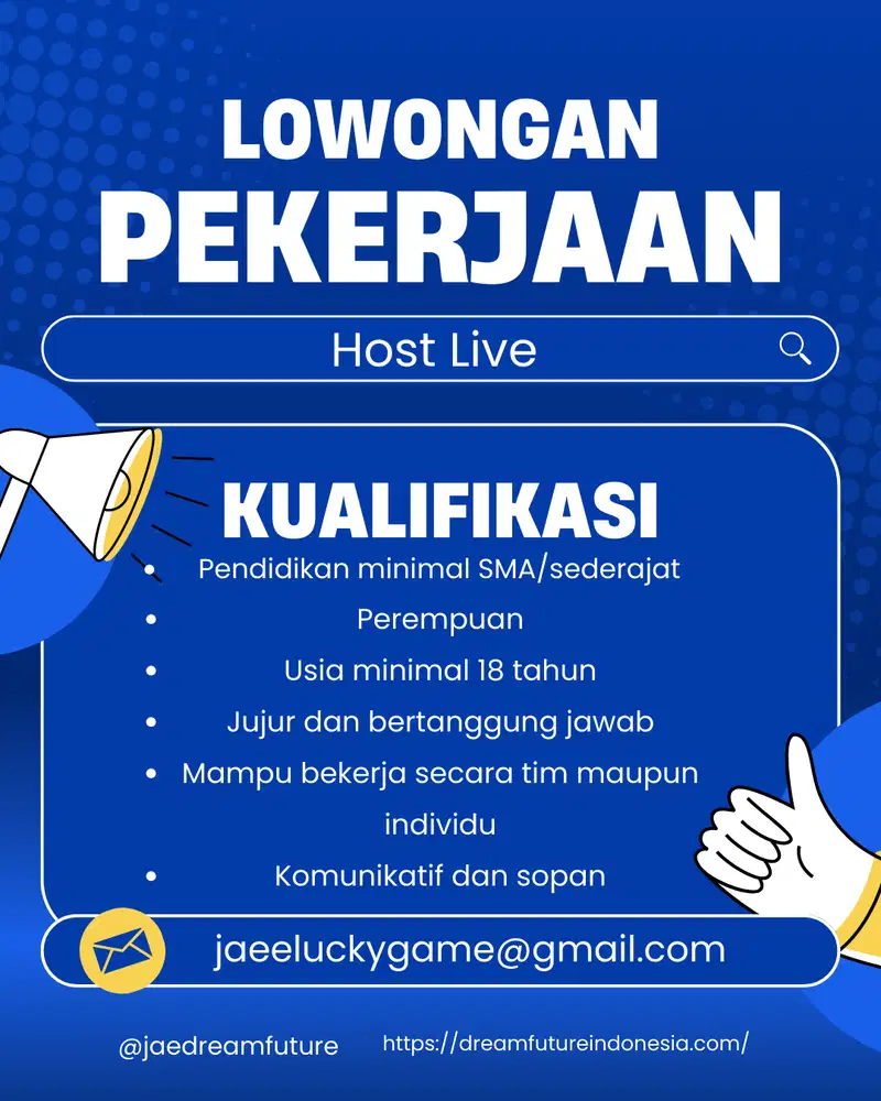 LOWONGAN PEKERJAAN