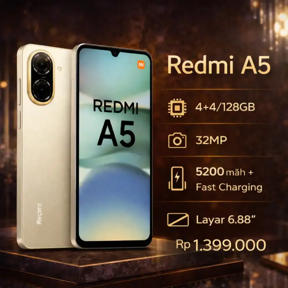 REDMI A5 harga Mulai 1jtan aja