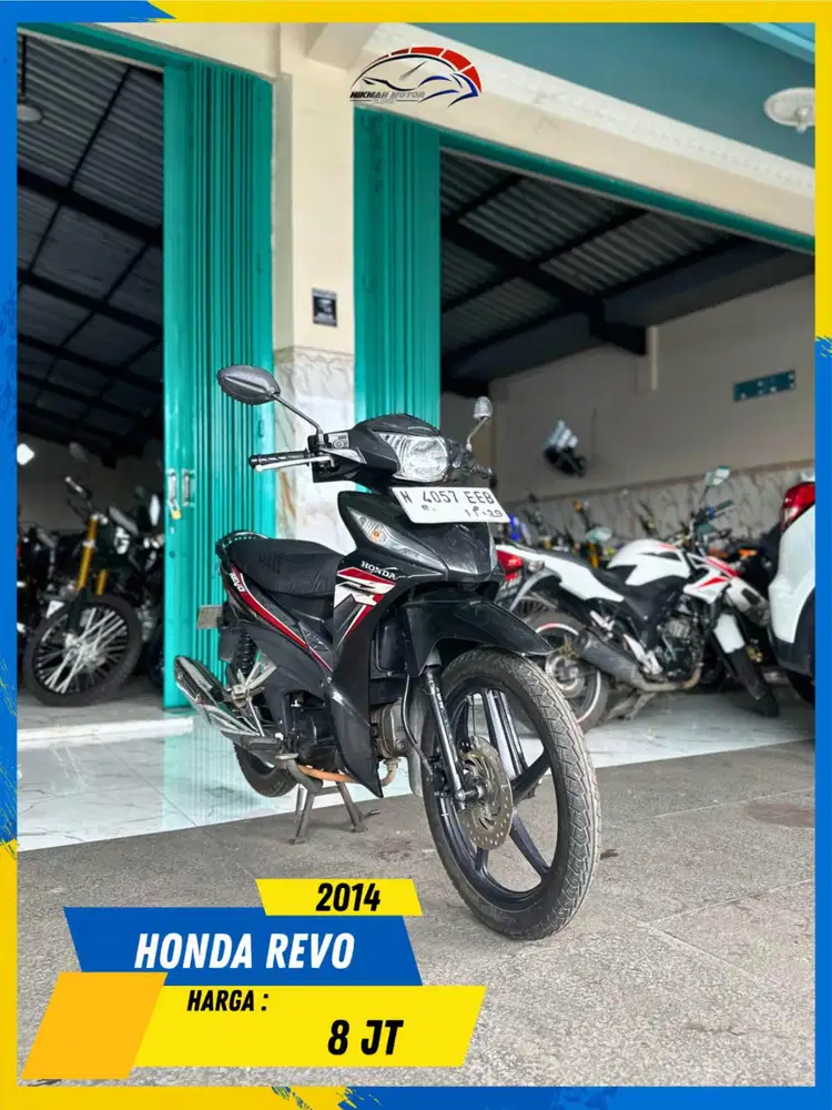 HONDA REVO 2014 MURAH MERIAH BOSKU HIKMAH MOTOR KEPUH MALANG