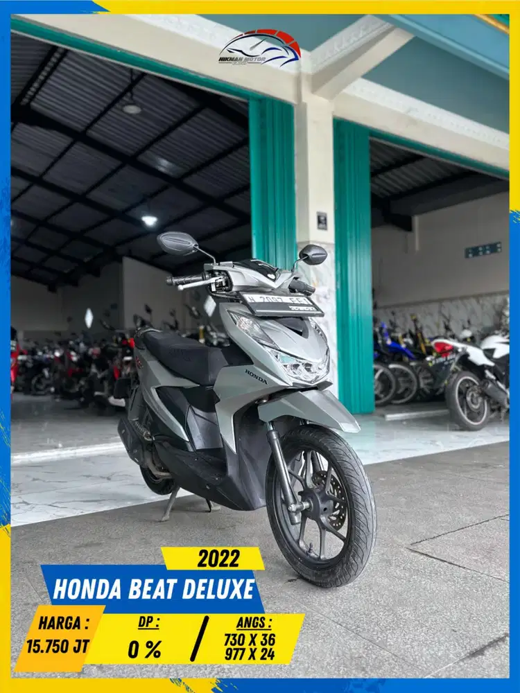 HONDA BEAT DELUXE 2022 LIKE NEW BOSSKU HIKMAH MOTOR KEPUH MALANG