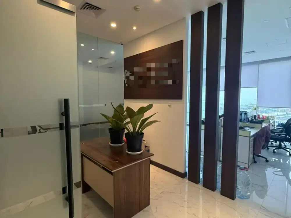 Dijual kantor full furnish di Gold coast office PIK, Jakarta Utara