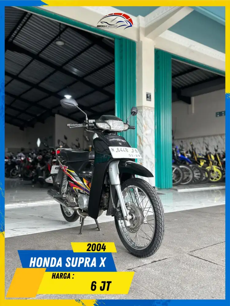 HONDA SUPRA X 2004 MURAH POLL MASZEHH HIKMAH MOTOR KEPUH MALANG