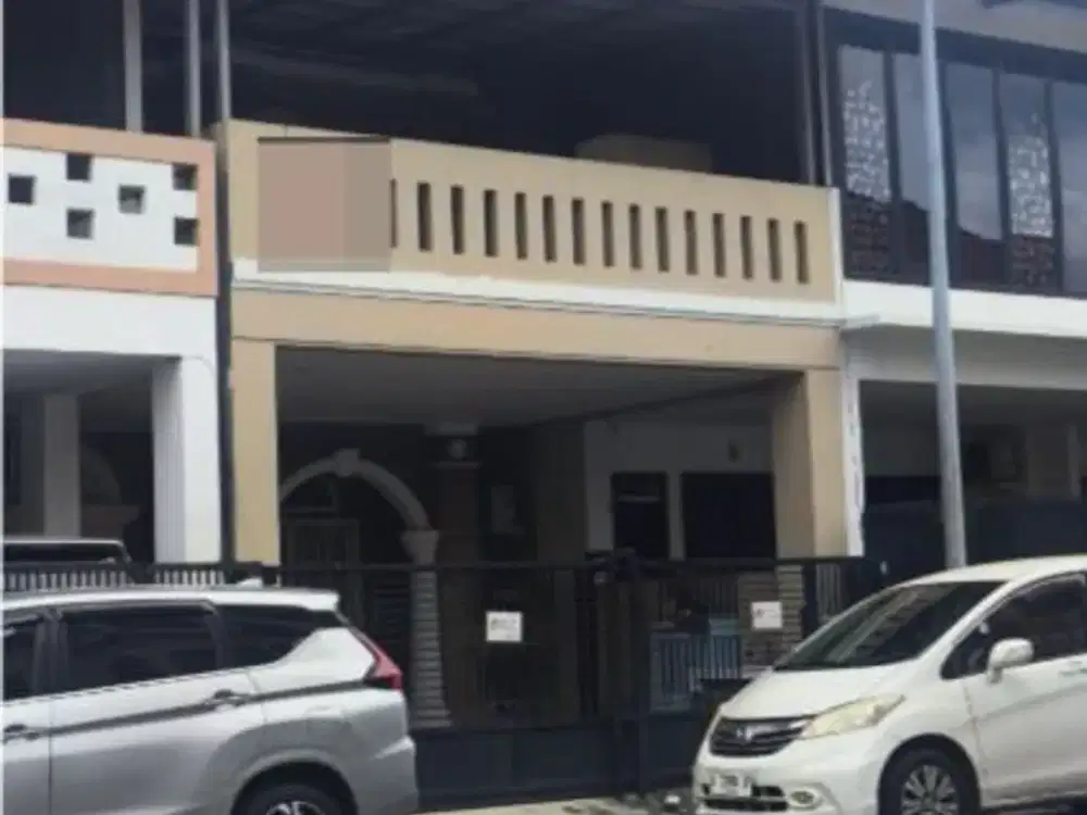 dijual rumah 3 lantai city resort cluster malibu