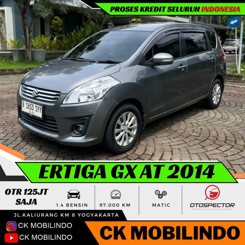 Suzuki Ertiga GX Matic 2014 ORISINIL DP Minim Xpander