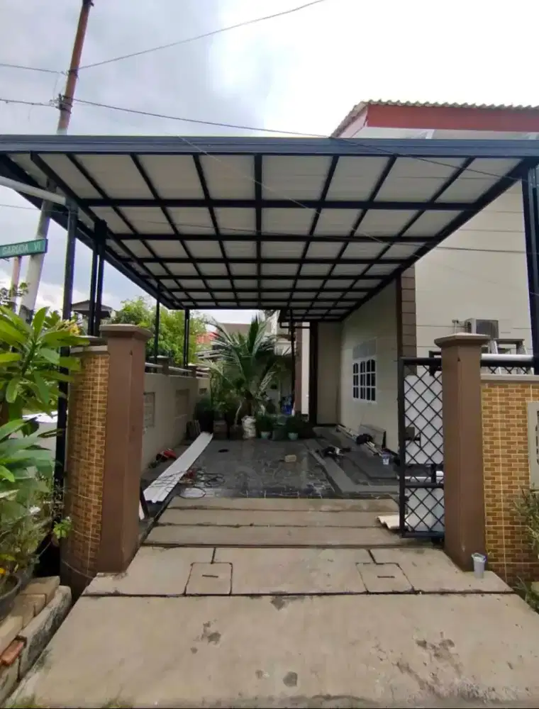 Jasa pemasangan kanopi baja ringan