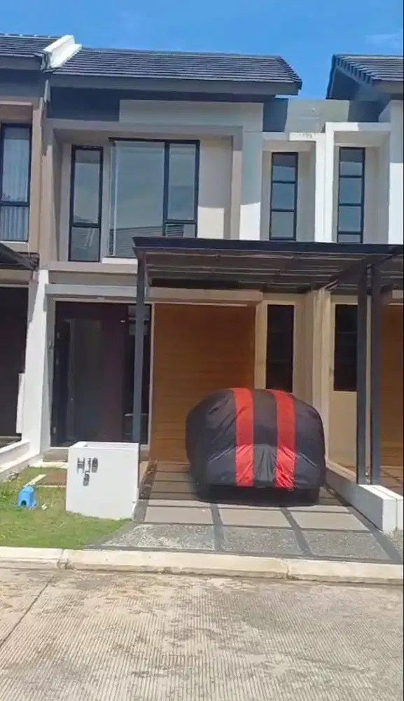 Rumah Over Kredit 2 Lantai di jalan raya parung