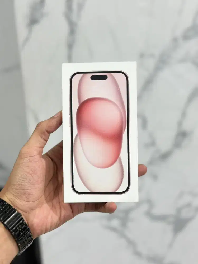 Iphone 15 128 pink New baru garansi ibox