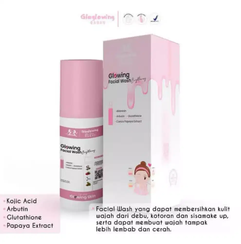 Facial wash Gloglowing