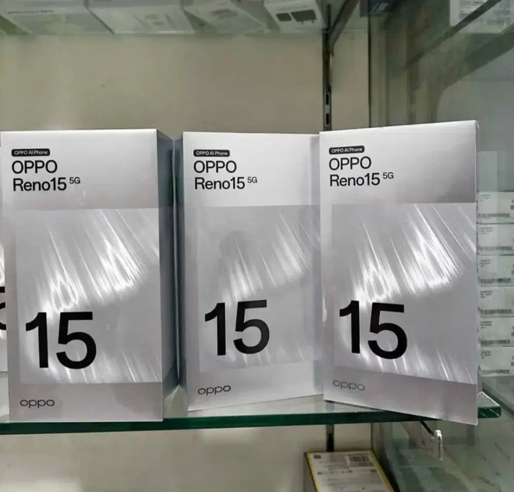 Oppo reno 15⁵g 15 8/256  Promo+ bonus cash & credit garansi resmi 100%