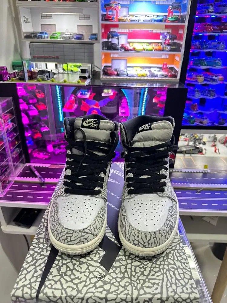 Air Jordan 1 High OG White Cement Men Jamin 100% Authentic BNIB