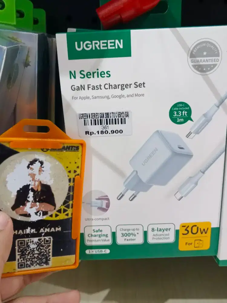 CHARGER UGREEN N SERIES GAN 30W C to C
