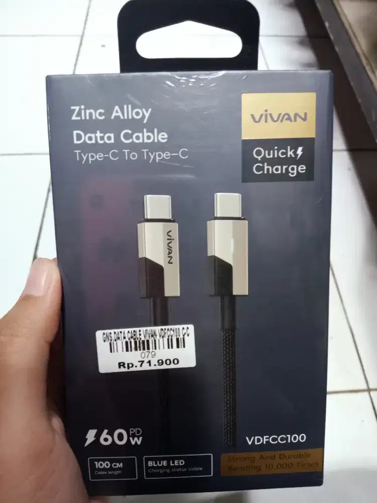 DATA CABLE VIVAN VDFCC100 C-C| ATLANTIS DAHSYAT