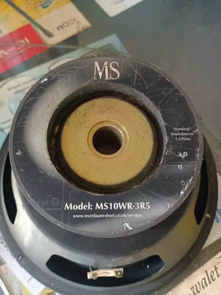 Speaker subwoofer 10 inc mordaunt short spiker